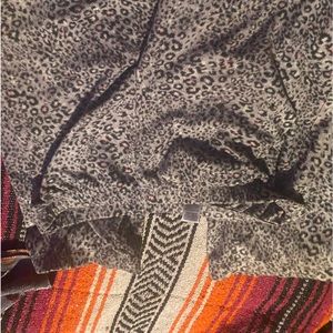 Black and White Glam y2k PJ Pants